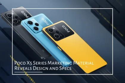 Poco X5 Series Marketing Material Reveals Design and Specs featured image