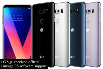 LG V30 received official LineageOS software support featured image