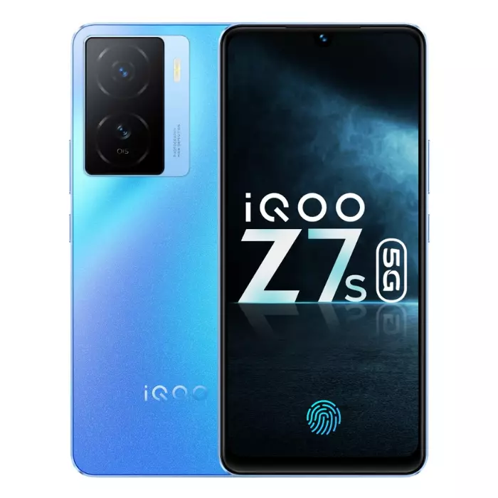iQOO Z7s 5G by Vivo (Norway Blue, 6GB RAM, 128GB Storage)